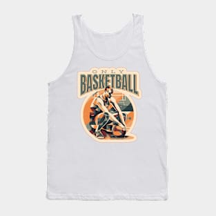 Basketball player geometric Tank Top